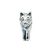 Kera Sterling Silver Wolf Bead