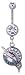 Florida Marlins Belly Button Ring