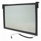 CRT Anti-Radiation Glare Filter,Fits 16"-17" Screen,BK.