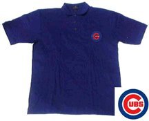 Chicago Cubs Men's Dark Royal Classic Polo Shirt from Antigua