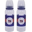 NFL Baby Bottles 2 Pack Safe BPA Free (New York Giants)