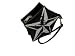 Bio World NAUTICAL STAR WRISTLET GIRLS BLACK COIN WALLET