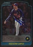 Aquilino Lopez, Toronto Blue Jays Autographed Card