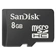 SanDisk microSD 8GB + SD Adapter 5