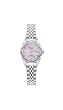 Armitron Women's NOW Swarovski&reg; Crystal Accented Silver-Tone Pink Mother-of-Pearl Dress Watch #752475PMSV