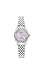 Armitron Women's NOW Swarovski&reg; Crystal Accented Silver-Tone Pink Mother-of-Pearl Dress Watch #752475PMSV