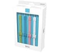 Wii - Strap Handschlaufen 4er-Set (weiß, rosa, türkis, hellblau)