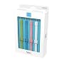 Wii - Strap Handschlaufen 4er-Set (wei�, rosa, t�rkis, hellblau)