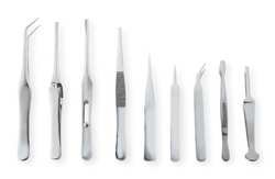 Westward 4YR08 Tweezer Kit, 9 PC