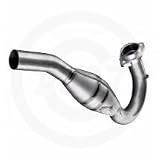 03-06 YAMAHA YZ450F: FMF MEGABOMB HEADER - TITANIUM (NATURAL TITANIUM) by FMF