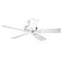 Hunter 20516 Savoy 52-Inch 5-Blade Ceiling Fan, White with White/Light Oak Blades