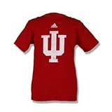 Indiana Hoosiers Adidas Youth Short Sleeve T-shirts - Distressed Logo