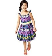 Autograph Pure Cotton Butterfly Print Dress with Belt