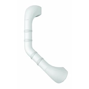 Croydex Angled Grab \’N\’ Grip Bar, White