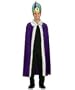 Forum Mardi Gras King Robe and Crown Set, Purple/Green/Gold, Adult