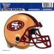 San Francisco 49ers 4x6" Color Decals