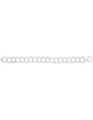 Sterling Silver Italian Fancy Bracelets Extra Long 8.25 AWSS-46-025825