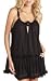 Apparel : Betsey Johnson Women's Pleated Tricot Slip