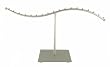 BRACELET DISPLAY / HOLDER - SILVER TONE METAL ~ T - BAR STYLE