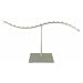 BRACELET DISPLAY / HOLDER - SILVER TONE METAL ~ T - BAR STYLE