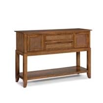 Side Board Server in Soft Mahogany - Jamaican Bay - 5535-61 by Home Styles