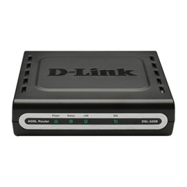 D-Link Network Router Dsl-520B Adsl2+ Modem Router 10/100 Lan Rj-11 Adsl Device 1-Port Switch