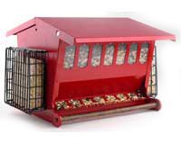 Seeds-N-More Feeder For Birds - Red