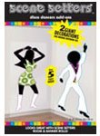 Disco dancers wall decoration