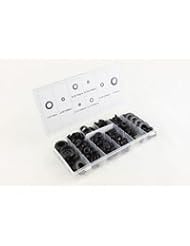 Single Detail Page Misc: 180 Piece Rubber Grommet Firewall Hole Electrical Wiring Gasket Assortment Kit
