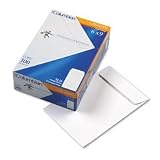 Columbian CO627 Columbian Catalog Envelopes, Gummed Flap, 6x9, 24lb, White Wove, 100/box