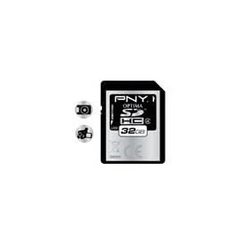 PNY - SD32GBHC4OPTSON-EF - Carte m�moire SDHC avec Movie download offer - Class 4 - 32 Go