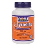 NOW Foods L-Tyrosine 500mg (120cap) ~ Now Foods