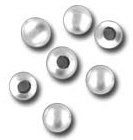 100 Sterling Silver Findings Smooth / Spacer Beads 2.5mm. Wholesale Price!