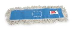 Tough Guy 1TZC9 Dust Mop, Cut End, Sz 24 In, White/Blue