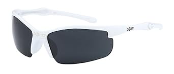Click here to buy Mens Sports Sunglasses - Golf Baseball - White 5297 by SharpShades.