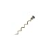 Faringdon Lightning Lever Replacement gold worm