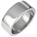 Urban Male Mens Ring Stainless Steel Plain Polished 8mm Band