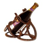 IMAGE OF Horseshoe Single Wine Bottle Holder