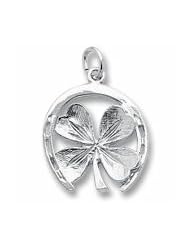Rembrandt Charms, Good Luck Charm in Solid Sterling Silver or Gold
