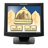Planar PT1710MX-BK 17-Inch Resistive Touch Screen LCD Monitor with Serial or USB Interface and Speakers (Black)
