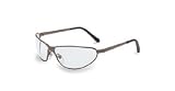 Uvex Tomcat Safety Glasses With Gunmetal Frame And Clear Hardcoat Lens