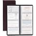 Business Card File, Non Glr,96 Card Cap,4 1/4"x1/2"x10 3/8",BK (CRD34422) Category: Business Card Holders
