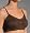 Coobie Strappy V-Neck Lace Trim Bra (9042) one size/Espresso