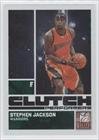 2009-10 Donruss Elite Clutch Performers Green #14 - Stephen Jackson