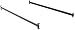 T-F Standard Hook on Bed Rail 76"L By Fashion Bed Group