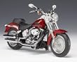 PLEASE READ DESRCIPTION!!! Harley-Davidson FLSTF Fat Boy in Candy Red Sunglow 81053