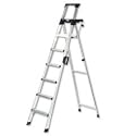 SAMSONITE/COSCO Eight-Foot Lightweight Aluminum Folding Step Ladder with Leg Lock & Handle