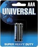 Universal Power Group D5931/D5331 AAA-2PK Super Heavy Duty Battery