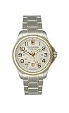 Victorinox Swiss Army Officer's Two-Tone Bracelet White Mother-of-Pearl Dial Women's Watch #241364