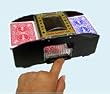 Automatic Push Button Card Shuffler- 2 Deck